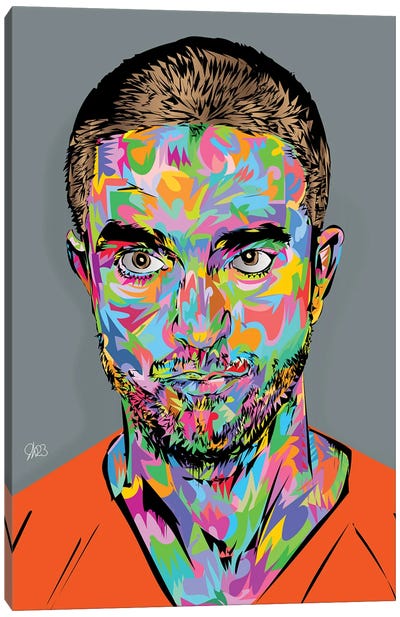 Robert Pattinson "Good Time" Canvas Art Print - TECHNODROME1