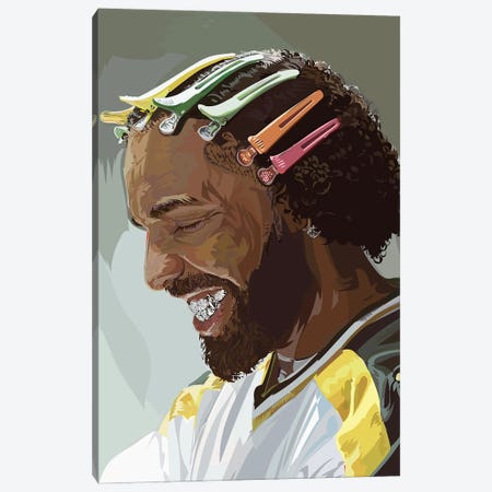Drake For All The Dogs 2023 Canvas Print #TDR630} by TECHNODROME1 Art Print