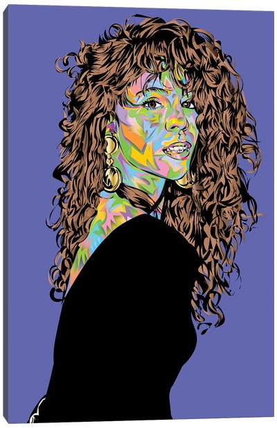 Mariah 2023 Canvas Art Print - TECHNODROME1