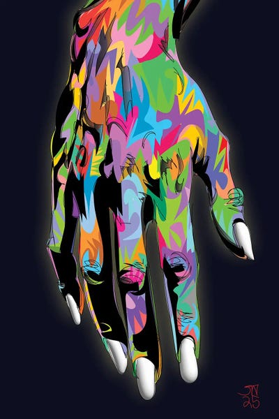 TECHNODROME1 - Acrylic Wall Art: Right Hand 2025 by TECHNODROME1