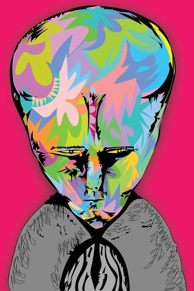 TECHNODROME1 - Acrylic Wall Art: Esoteric Alien by TECHNODROME1