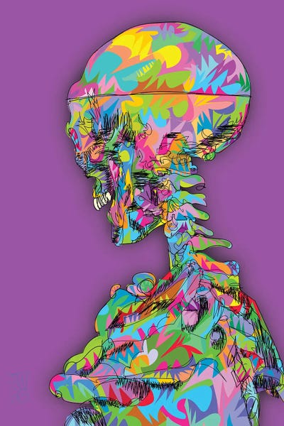 Earls Green - Canvas Prints: Skeleton Shoulders by TECHNODROME1