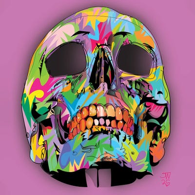 Earls Green - Canvas Prints: Skull 2025 by TECHNODROME1