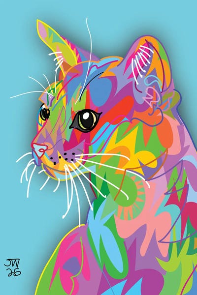 TECHNODROME1 - Acrylic Wall Art: Tom Cat 2025 by TECHNODROME1