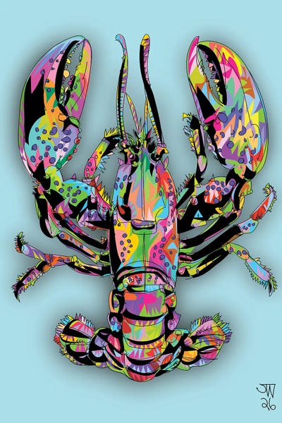TECHNODROME1 - Acrylic Wall Art: Lobster 2026 by TECHNODROME1