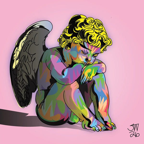 TECHNODROME1: Angel Sleeping by TECHNODROME1