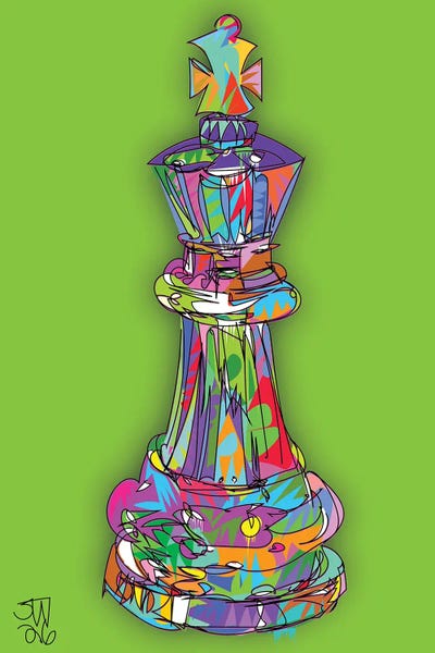TECHNODROME1 - Acrylic Wall Art: King Piece by TECHNODROME1