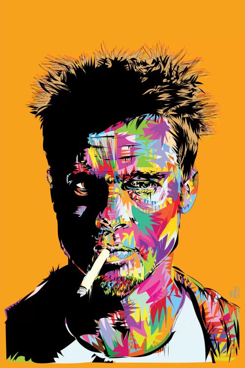 Tyler Durden by TECHNODROME1 wall art