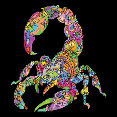TECHNODROME1 - Acrylic Wall Art: Scorpion 2026 by TECHNODROME1