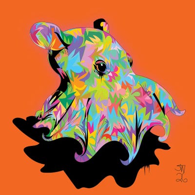 Square - Multi Panel Prints: Sea Creature 2026 by TECHNODROME1