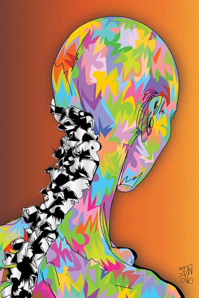 Earls Green - Canvas Prints: Spine Exposed 2026 by TECHNODROME1