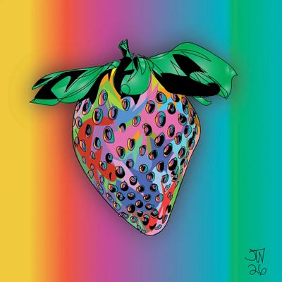 Earls Green - Canvas Prints: Straberry 2026 by TECHNODROME1