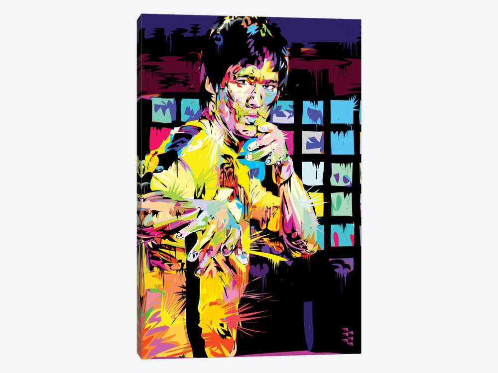 Bruce Lee I by TECHNODROME1 1-piece Canvas Wall Art