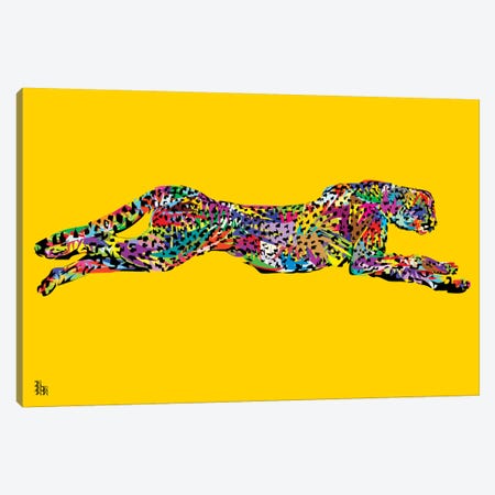 Cheetah Canvas Print #TDR90} by TECHNODROME1 Canvas Art Print