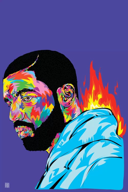 Drake by TECHNODROME1 wall art