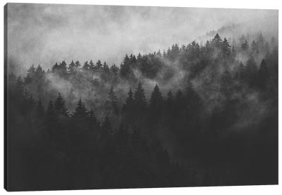 Excuse Me, I'm Lost - Late Night Dark Techno Tape Loop Grooves Move Any Mountain Canvas Art Print - Tordis Kayma