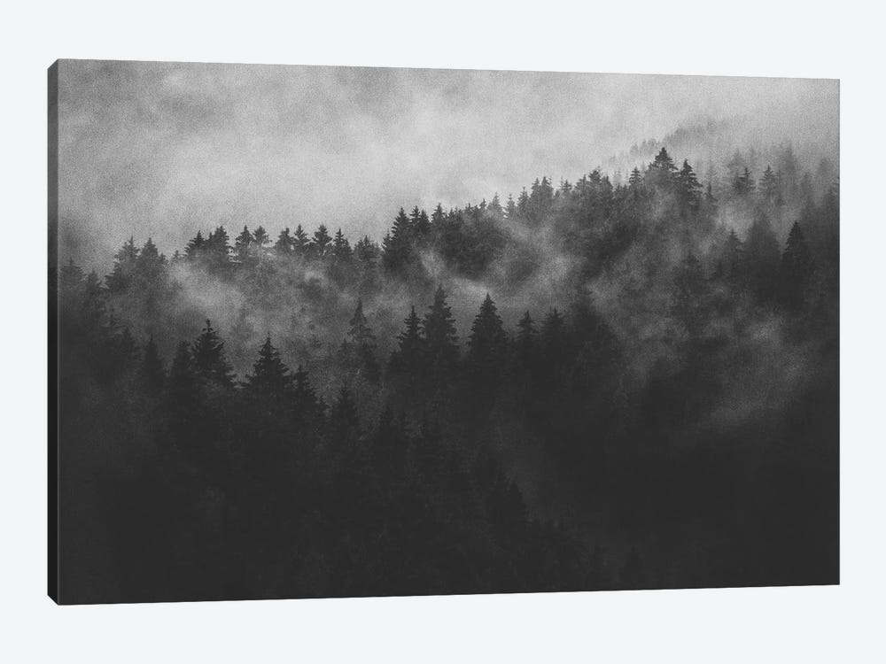 Excuse Me, I'm Lost - Late Night Dark Techno Tape Loop Grooves Move Any Mountain by Tordis Kayma 1-piece Canvas Artwork