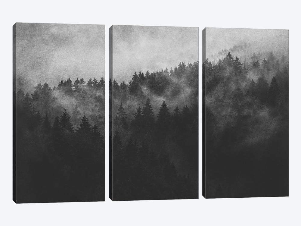Excuse Me, I'm Lost - Late Night Dark Techno Tape Loop Grooves Move Any Mountain by Tordis Kayma 3-piece Canvas Art