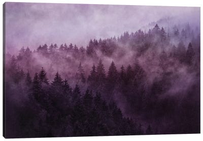 Excuse Me I'm Lost Canvas Art Print - Pantone Ultra Violet 2018