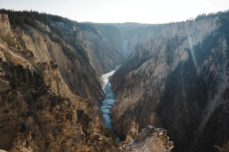 Sunrays Over Yellowstone In Color