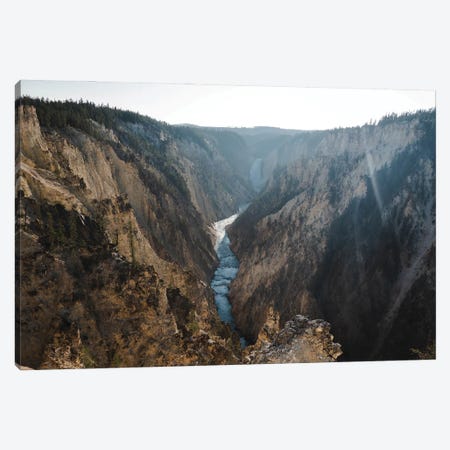 Sunrays Over Yellowstone In Color Canvas Print #TEA21} by Teal Production Canvas Art