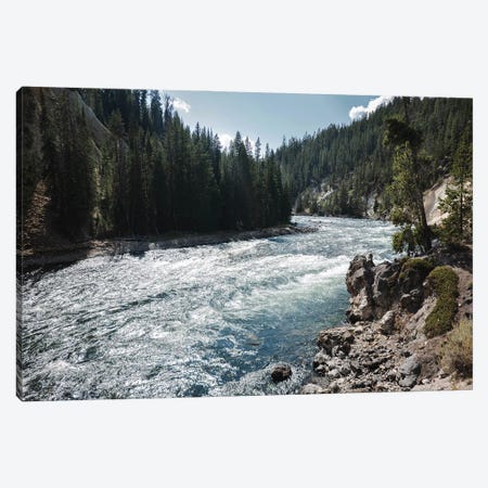 Yellowstone River Canvas Print #TEA35} by Teal Production Canvas Wall Art