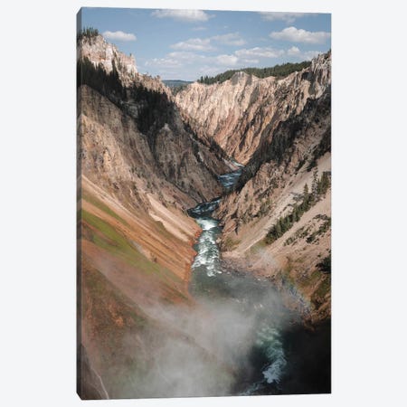 The Yellowstone In Color Canvas Print #TEA37} by Teal Production Canvas Artwork