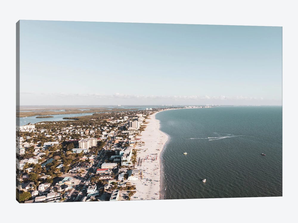Aerial View Of Fort Myers by Teal Production 1-piece Canvas Artwork