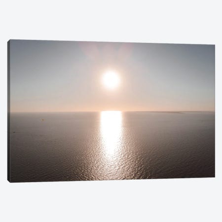 Sunset Over The Gulf Of Mexico Canvas Print #TEA43} by Teal Production Canvas Art
