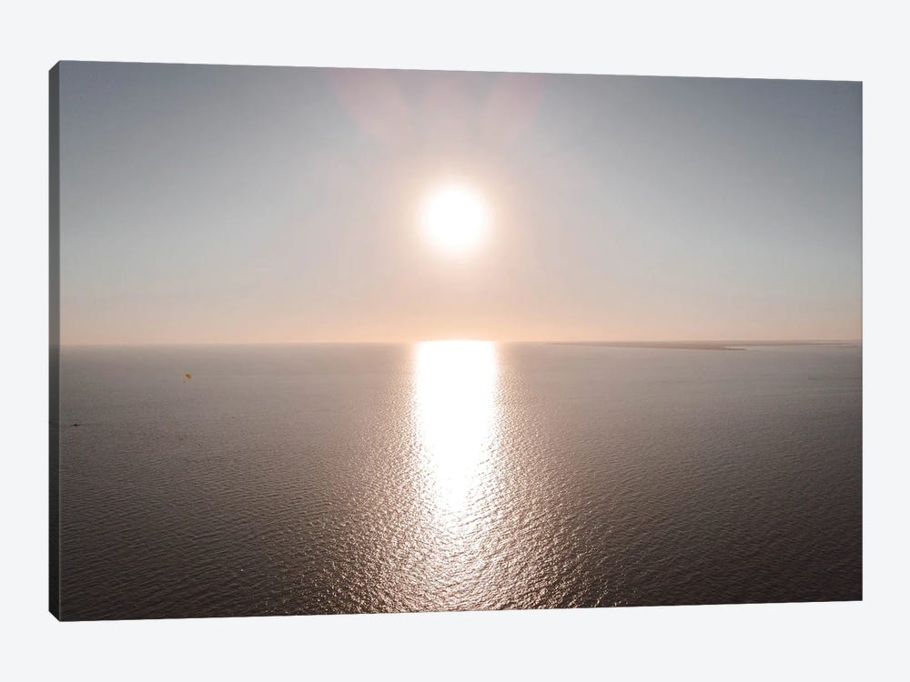 Sunset Over The Gulf Of Mexico by Teal Production 1-piece Canvas Artwork