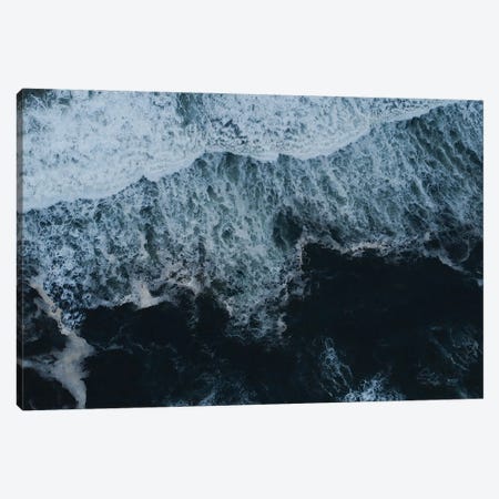 Oregon Coast Ocean Waves Ii Canvas Print #TEA55} by Teal Production Canvas Art