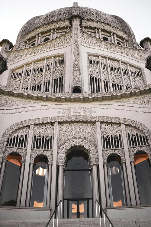 Baha'i Temple Close Up by Teal Production wall art