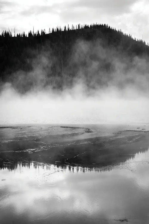 Phenomenal Yellowstone In Black And White