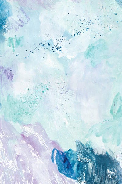 Tess Deal - Canvas Prints: Lavender Ice Storm I by Tess Deal