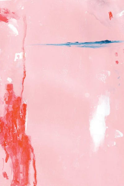 Mixed Media - Multi Panel Prints: Pink Tempo I by Tess Deal