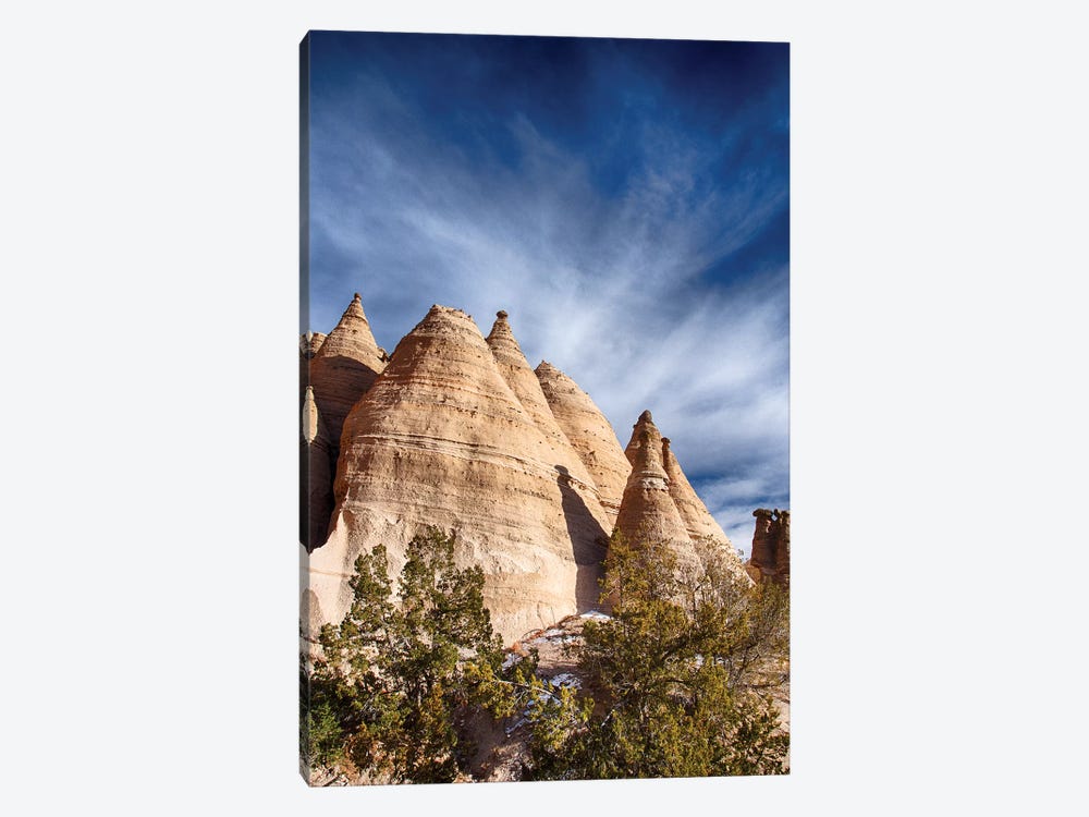 USA, New Mexico, Cochiti, Tent Rocks Monument by Terry Eggers 1-piece Canvas Print