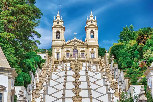 Terry Eggers: Bom Jesus do Monte complex by Terry Eggers