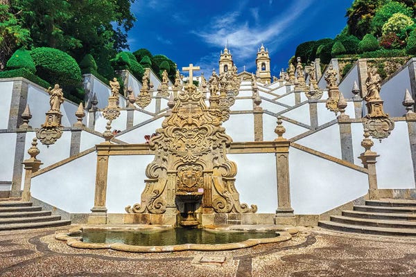 Terry Eggers: Portugal, Braga. Bom Jesus do Monte by Terry Eggers