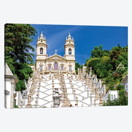 Portugal, Braga. Bom Jesus do Monte Canvas Print #TEG47} by Terry Eggers Canvas Print