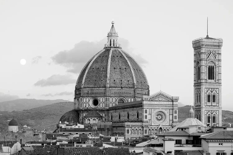 Italy, Florence. Infrared image of Santa Maria del Fiore on a sunny day.