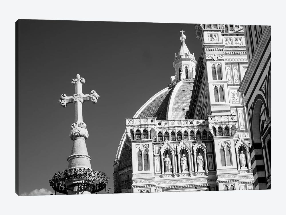 Italy, Florence. Infrared image of Santa Maria del Fiore on a sunny day. by Terry Eggers 1-piece Canvas Artwork
