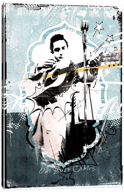 Cash Canvas Art Print - Johnny Cash