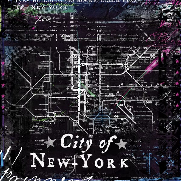 Trains: City Of New York by Teis Albers