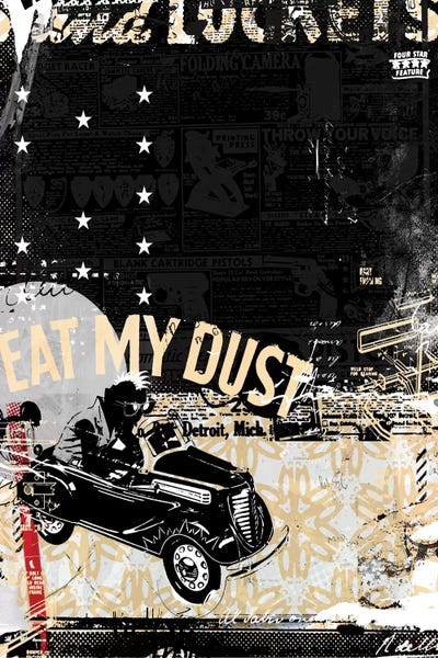 Eat My Dust by Teis Albers canvas print