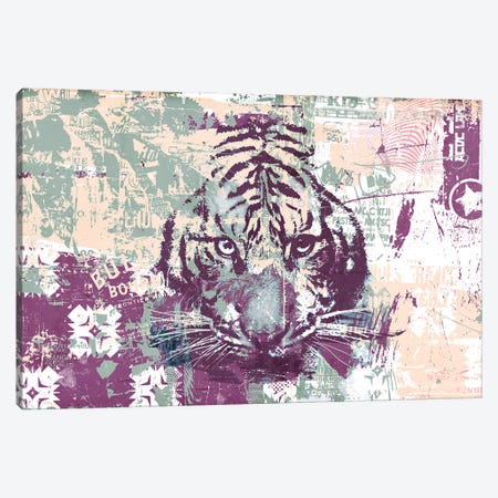 Tiger Stare Canvas Print #TEI172} by Teis Albers Canvas Art