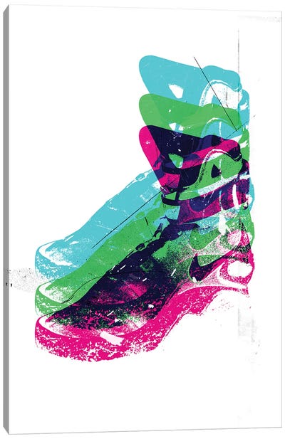 Back To The Future Canvas Art Print - Sneaker Art
