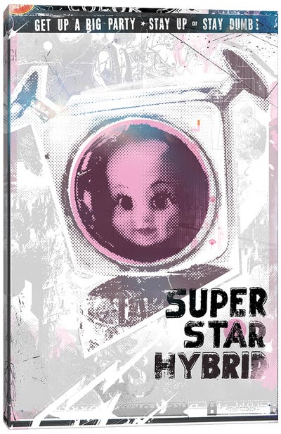 Astro Doll Canvas Art Print - Dolls