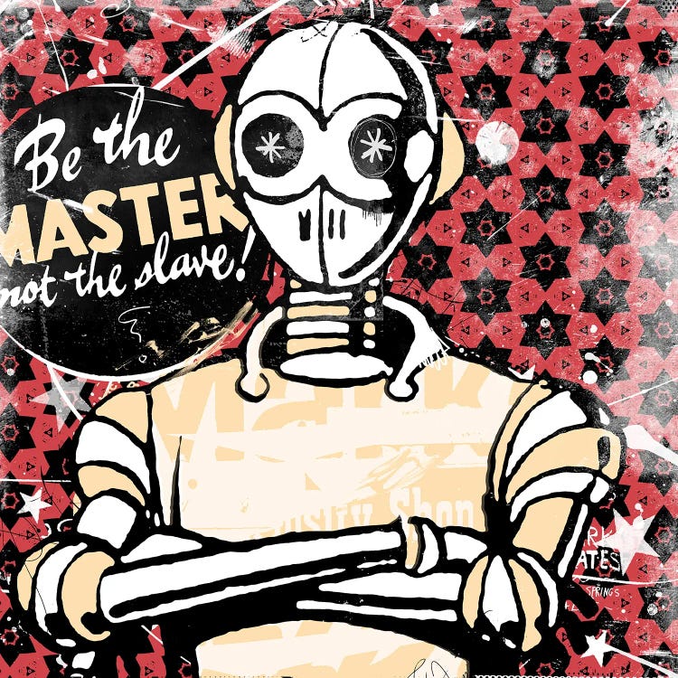 Be The Master by Teis Albers wall art