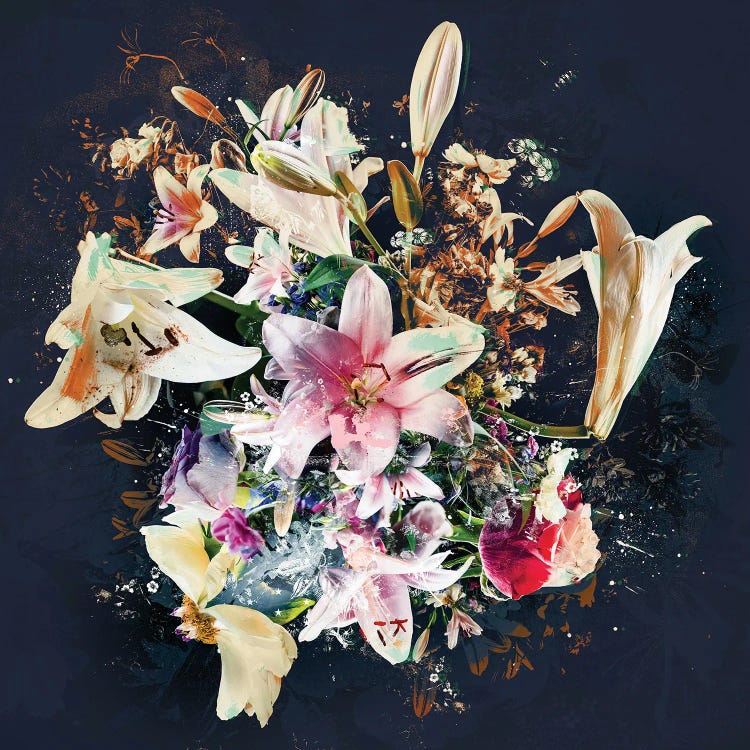 Bouquet Collage by Teis Albers wall art