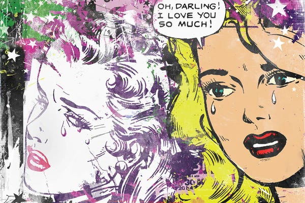 Similar To Roy Lichtenstein: Oh, Darling by Teis Albers